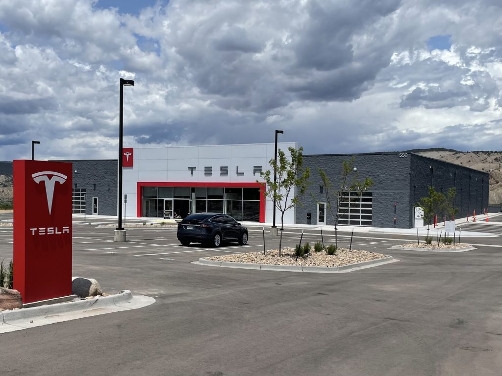 Tesla’s Gypsum center set to open soon, differs slightly from others